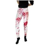 Bloederige witte verkleed legging voor dames - Leggings, Ophalen of Verzenden, Nieuw