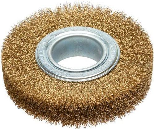 Ronde Borstel 150mm Messing 50mm Montagegat, Doe-het-zelf en Verbouw, Overige Doe-het-zelf en Verbouw, Nieuw, Verzenden