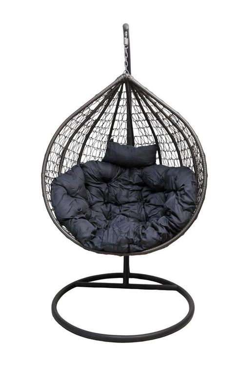 Bircim Hangstoel modern Ei/Egg-Vorm met kussens - Voor Binne, Huis en Inrichting, Tafels | Eettafels, 50 tot 100 cm, 150 tot 200 cm