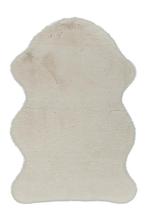 Organisch Vloerkleed | Cosy | Effen | Crème | 60x90 cm, Huis en Inrichting, Stoffering | Tapijten en Kleden, Verzenden, Nieuw