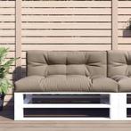 Palletkussens Taupe (2 st) - Tweedekansje - Tuinklaar!, Huis en Inrichting, Woonaccessoires | Kussens, Ophalen of Verzenden, Nieuw