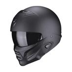 Scorpion EXO-Combat Evo II - Mat Zwart, Motoren, Kleding | Motorhelmen, Verzenden, Nieuw met kaartje, L, Jethelm