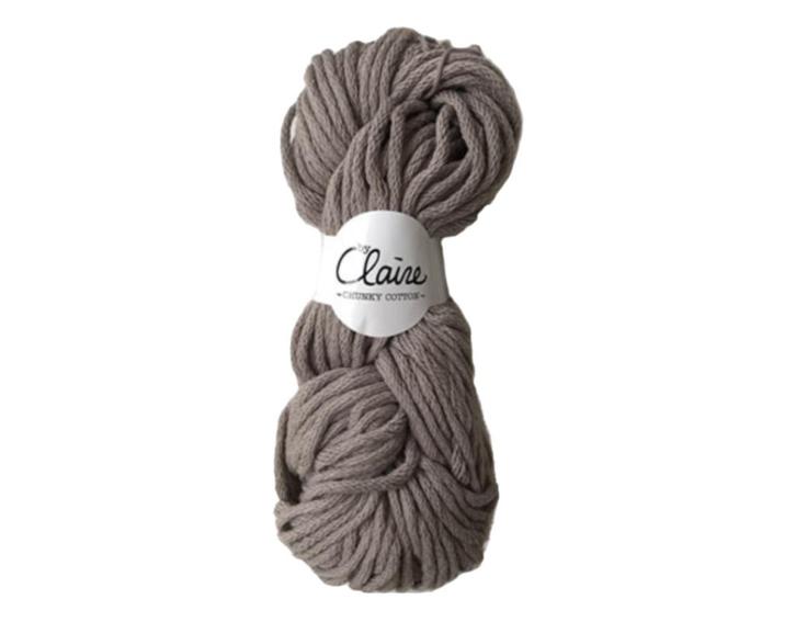 byClaire chunky cotton 012 taupe, Hobby en Vrije tijd, Breien en Haken, Breien of Haken, Nieuw, Wol of Garen, Ophalen of Verzenden