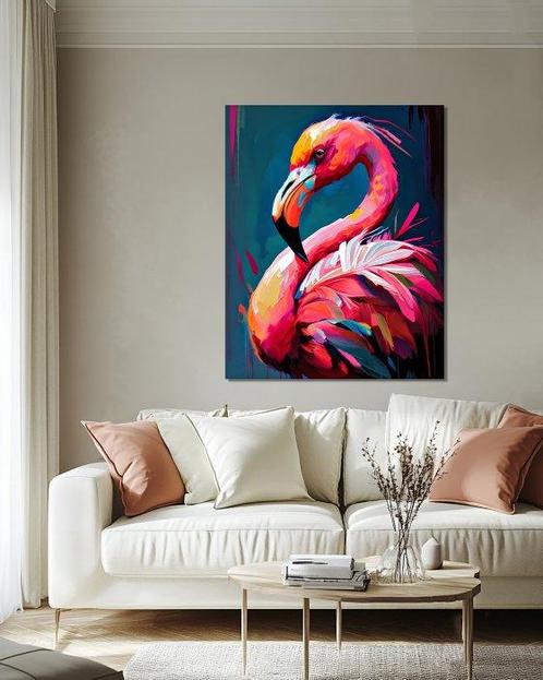 Michael Mey - The Pink Flamingo - XL, Antiek en Kunst, Kunst | Designobjecten