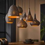 *WOONWINKEL* Metalen Hanglamp Met Gaatjes, Huis en Inrichting, Lampen | Hanglampen, Nieuw, Verzenden