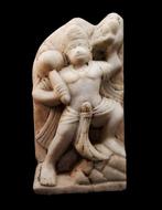 Oud-Aziatisch Hanuman - albastelen - India - 34,2 cm - 19e