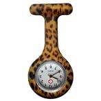 Fako - Verpleegstershorloge - Siliconen Print - Luipaard, Verzenden, Nieuw