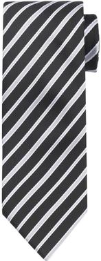 Suitable Stropdas Streep Zwart maat one size Heren, Kleding | Heren, Stropdassen, Verzenden, Nieuw, Zwart, Suitable