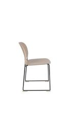 Stapelbare Eetkamerstoel - Orchid - Taupe - House of Rebels, Huis en Inrichting, Stoelen, Verzenden, Nieuw