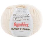 Katia Basic Merino - 83 licht ivoorkleurig - Wol/Acryl Gar, Hobby en Vrije tijd, Breien en Haken, Ophalen of Verzenden, Nieuw