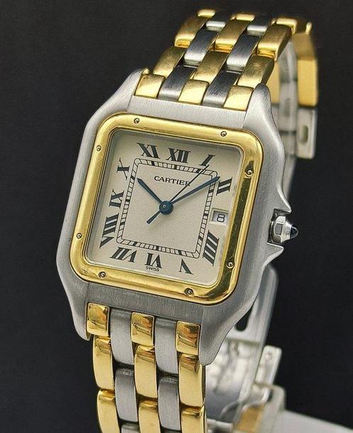 Cartier - Panthère de Cartier Jumbo 3-Row - W25027B8 -, Sieraden, Tassen en Uiterlijk, Horloges | Heren