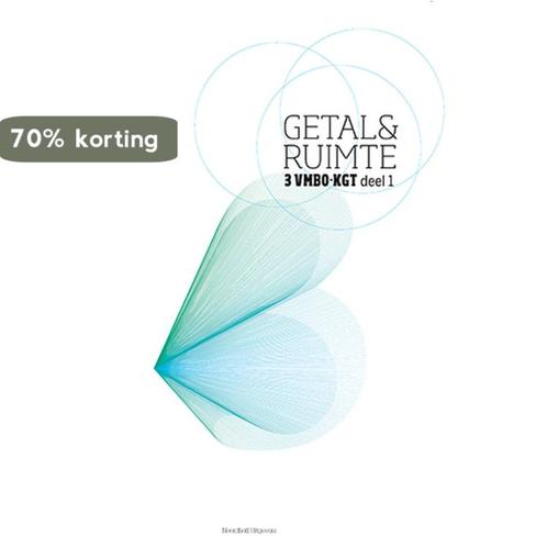 Getal & Ruimte 10e ed vmbo-kgt 3 leerboek deel 1, Boeken, Schoolboeken, Zo goed als nieuw, Verzenden