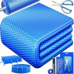 KESSER® Zwembad zonnezeil - Afdekzeil - Ø366cm - Blauw •, Verzenden, Nieuw