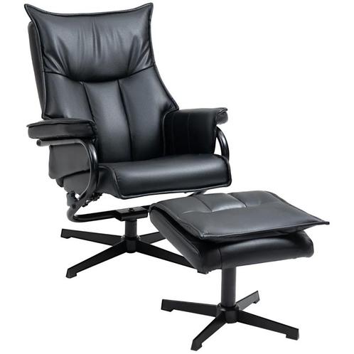 TRUUSK HOMCOM Sessel drehbar mit Liegefunktion Relaxsessel F, Huis en Inrichting, Fauteuils, Nieuw, Verzenden