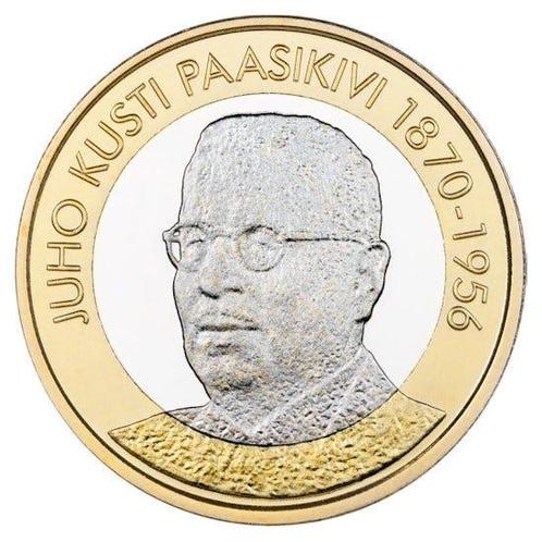 Finland 5 Euro Paasikivi 2017, Postzegels en Munten, Munten | Europa | Euromunten, Verzenden