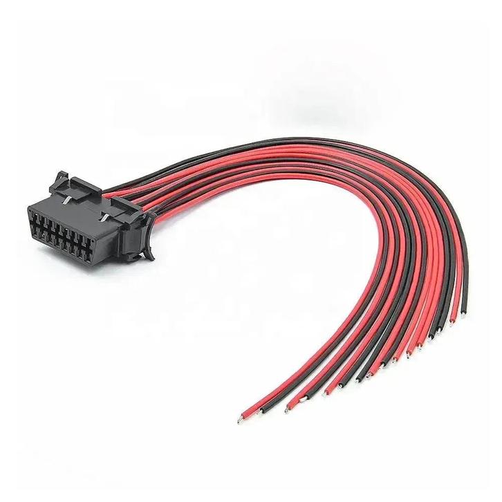 16-pins OBD2 Poort (Vrouwelijk) met 16 Open Eindkabels (30 c, Auto diversen, Autogereedschap, Nieuw, Verzenden