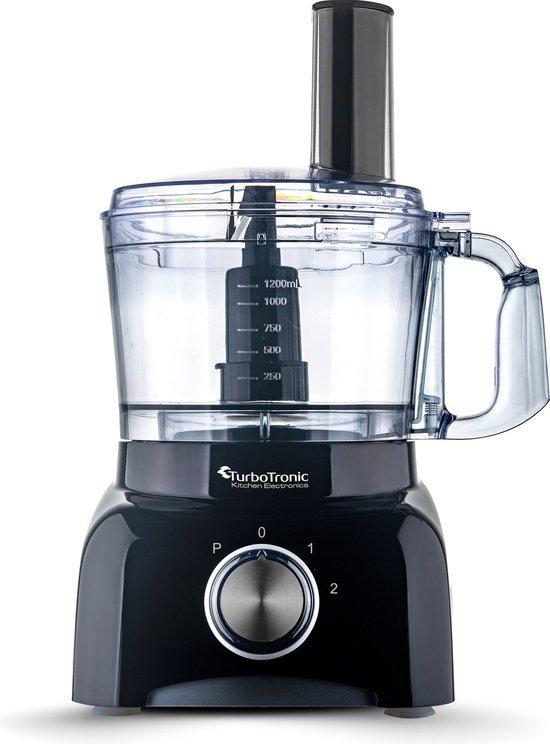 FP800 Foodprocessor - 1.2 Liter - Zwart, Witgoed en Apparatuur, Keukenmixers, Verzenden