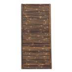 Bamboe schutting Stripe - 90 x 200 cm - Donker - Horizontale, Verzenden, Nieuw