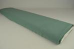 Oud groen chiffon stof  - 15 of 50 meter rol, Hobby en Vrije tijd, Stoffen en Lappen, Overige kleuren, 120 cm of meer, Ophalen of Verzenden