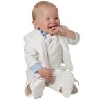 Luxe babykostuum effen wit-92 NIEUW, Kinderen en Baby's, Kinderkleding | Maat 92, Nieuw, Jongen, Ophalen of Verzenden, S.Y.W