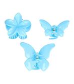 Haarklemmen Set Klein Vlinder Bloem Blauw, Sieraden, Tassen en Uiterlijk, Uiterlijk | Haarverzorging, Verzenden, Nieuw