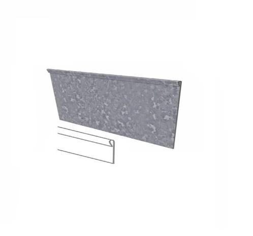 Verzinkt staal kantopsluiting geplet 230x0,2x15cm, Tuin en Terras, Bielzen en Borders, 200 cm of meer, Nieuw, Overige materialen