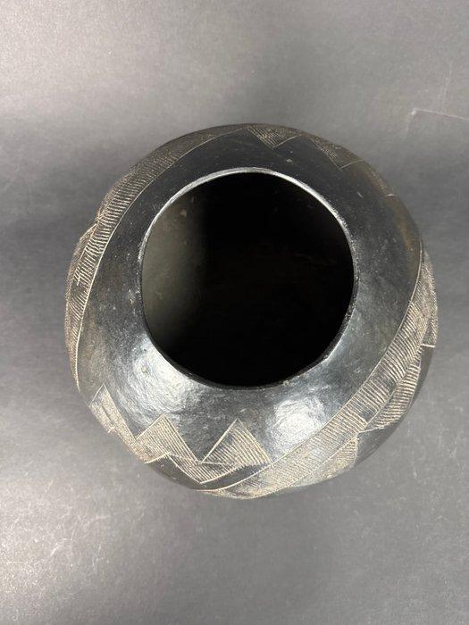 Zulu - Vaas - Terracotta, Antiek en Kunst, Kunst | Niet-Westerse kunst