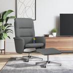 vidaXL Massagestoel verstelbaar met voetenbank stof, Huis en Inrichting, Fauteuils, Verzenden, Nieuw