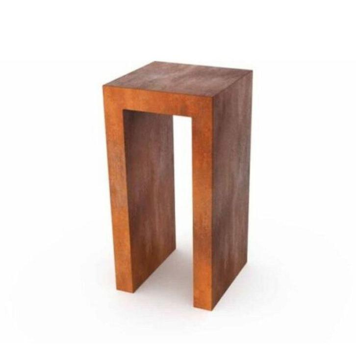 Geroba UC3 sokkel U-vorm 300x300x900mm - Cortenstaal, Tuin en Terras, Overige Tuin en Terras, Nieuw, Verzenden