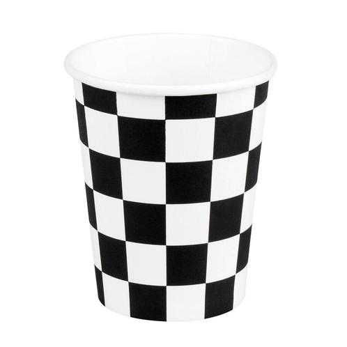 Formule 1 Bekers Race Papier 210ml 10st, Hobby en Vrije tijd, Feestartikelen, Nieuw, Verzenden