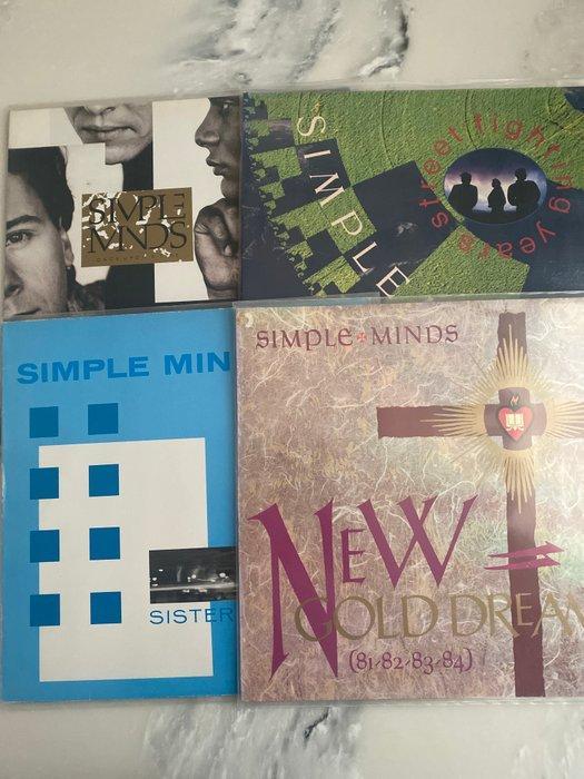 Simple Minds - 4 x LPs - Street fighting Years, Sister, Cd's en Dvd's, Vinyl Singles