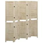 Kamerscherm Paulownia 175cm - Retourdeal - 35% Korting!, Ophalen of Verzenden, Nieuw
