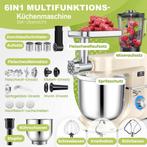 KESSER® 3 in 1 Keukenmachine Foodprocessor - Keukenmixer - K, Verzenden, Zo goed als nieuw