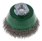 Komborstel 65mm (M 14X2) RVS 0,3mm (Gegolfd), Verzenden, Nieuw