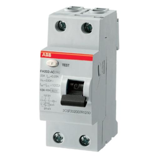 ABB aardlekschakelaar 63A 2 polig 30mA - 2CSF202102R1630 -, Doe-het-zelf en Verbouw, Elektra en Kabels, Ophalen of Verzenden