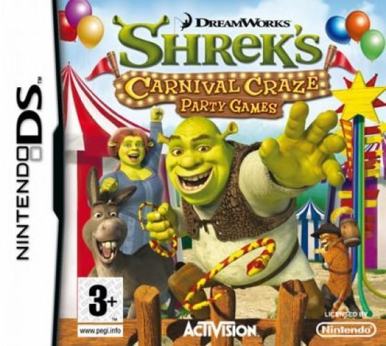 Shrek Crazy Kermis Party Games (Nintendo DS), Spelcomputers en Games, Games | Nintendo DS, Gebruikt, Verzenden