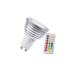 LED Spot RGB - 5 Watt - GU10, Ophalen of Verzenden, Nieuw, Overige materialen, Modern