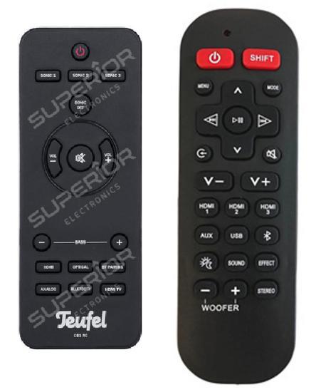 Teufel CBS RC - Cinebase afstandsbediening, Audio, Tv en Foto, Afstandsbedieningen, Verzenden