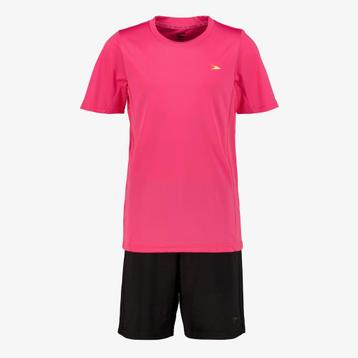 Dutchy tweedelige meisjes sport set roze zwart maat 110 beschikbaar voor biedingen