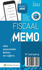 Fiscaal Memo / 2022 9789013168495, Verzenden, Zo goed als nieuw
