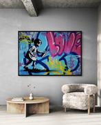 Asko - First Time - XXL Canvas - Graffiti Stencil Art