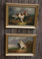 Langlois, J (1855-1904) - Brave - at costal rabbit set