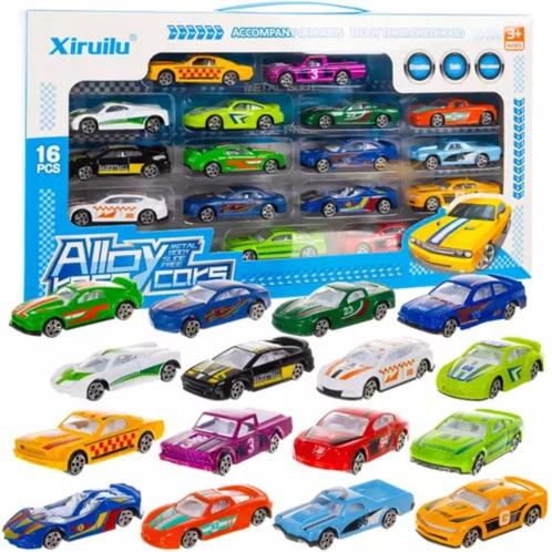 Kruzzel Gekleurde Speelgoedautos 1:64 - Perfect voor Jon..., Kinderen en Baby's, Speelgoed | Overig, Nieuw, Ophalen of Verzenden