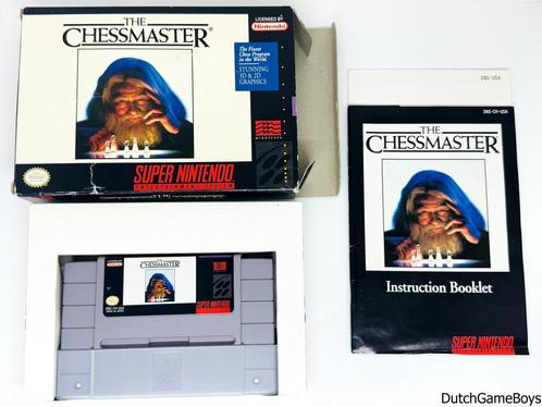Super Nintendo / Snes - The Chessmaster - USA, Spelcomputers en Games, Games | Nintendo Super NES, Gebruikt, Verzenden