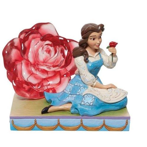 Belle en het Beest Belle met Roos 12 cm, Verzamelen, Disney, Nieuw, Ophalen of Verzenden