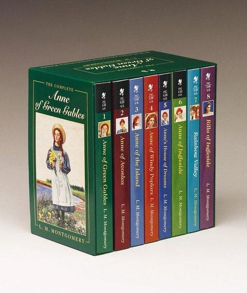 Anne of Green Gables Complete 8 Book Box Set 9780553609417, Boeken, Overige Boeken, Gelezen, Verzenden