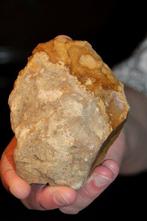 Paleolithisch Vuursteen Biface, schraper - 106 mm (Zonder