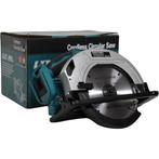 Handcirkelzaag 18V 165 mm  BORSTELLOOS voor Makita accu 1, Nieuw, Cirkelzaag, 30 tot 70 mm, Verzenden