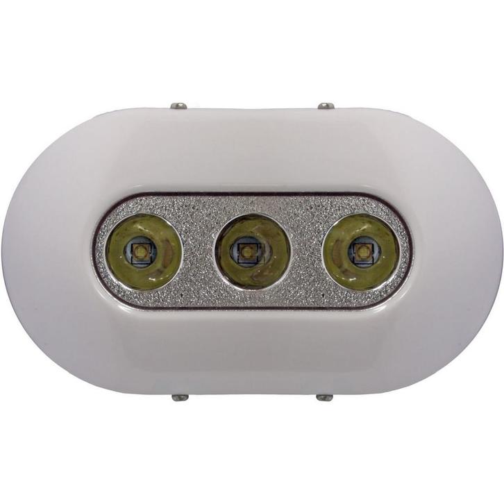 Onderwaterverlichting Boot LED Wit 10-30 Vdc 96x59mm, Watersport en Boten, Bootonderdelen, Ophalen of Verzenden