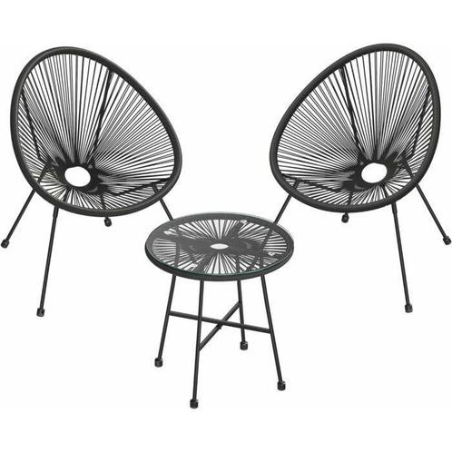 Hoppa! GGF013B02 tuinset van €199 voor € 141 NIEUW, Tuin en Terras, Tuinsets en Loungesets, Bijzettafel, Stoel, Nieuw, Overige materialen